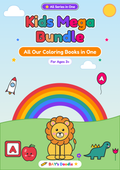 Kids Mega Bundle – Every Kids Colouring Book (Ages 3+)