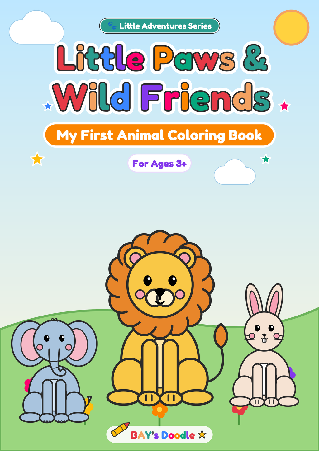 Little Adventures – Complete Colouring Book Set (Ages 3+)