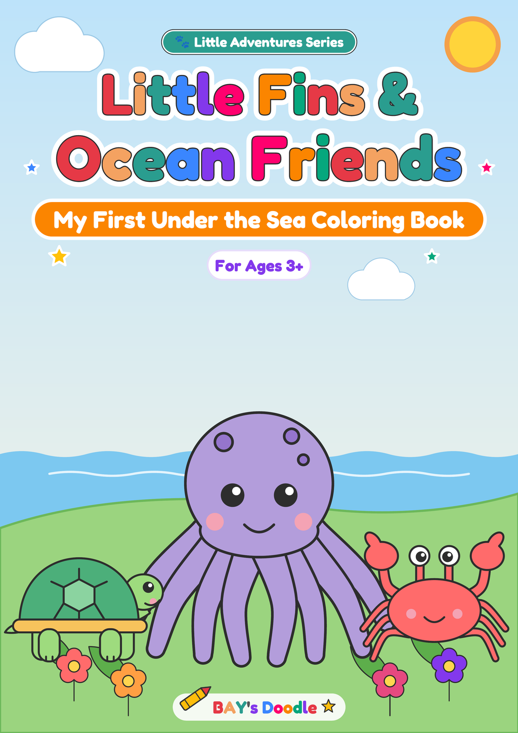 Little Adventures – Complete Colouring Book Set (Ages 3+)