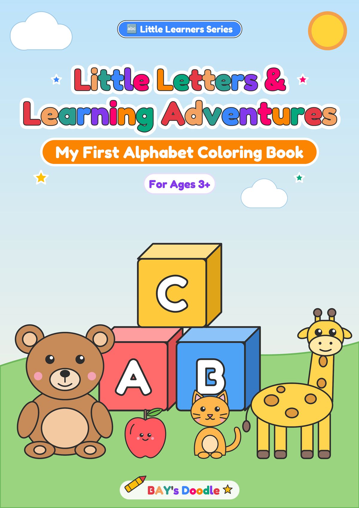 Little Learners – Complete Colouring Book Set (Ages 3+)