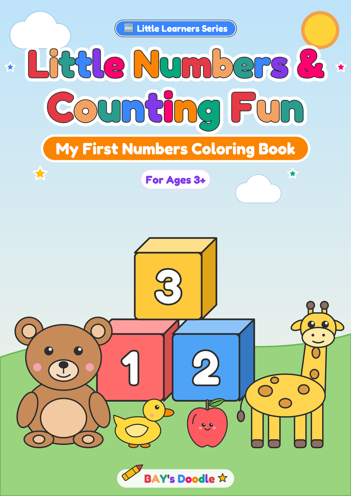 Little Learners – Complete Colouring Book Set (Ages 3+)